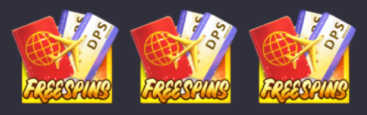 ฟีเจอร์การหมุนฟรี สัญลักษณ์ Free Spins