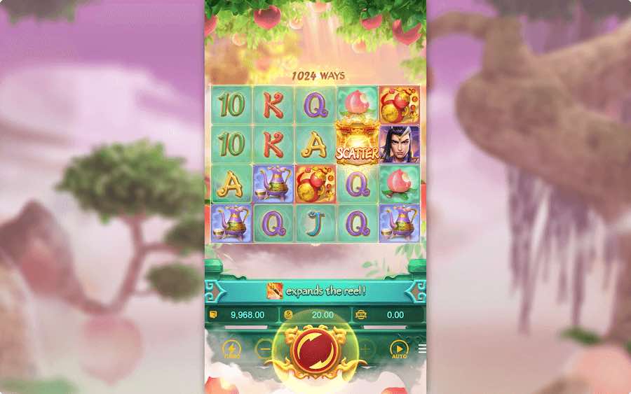 สัญลักษณ์การออกรางวัลเกมสล็อต Legendary Monkey King