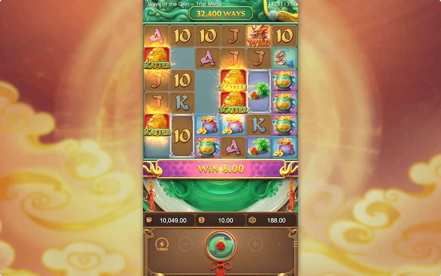 การออกรางวัลเกมสล็อต Ways of the Qilin